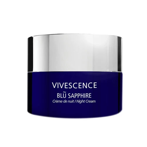Vivescence Blu Sapphire Regenerating Precious Night Cream 3 Vivescence Blu Sapphire Regenerating Precious Night Cream